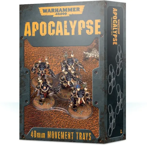 Photo de Warhammer 40k - Plateaux de mouvement Apocalypse (40MM)