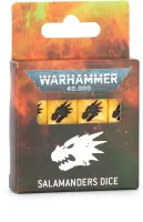Photo de Warhammer 40k - Salamanders Dice Set (2025)