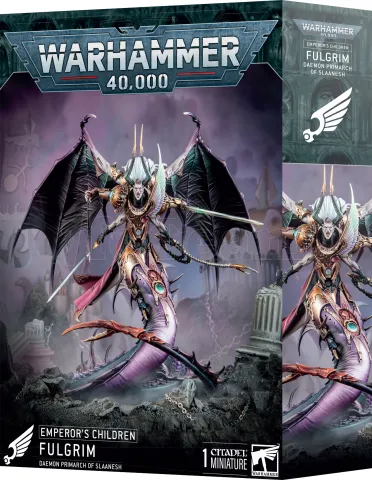 Photo de Warhammer 40k - SMC Emperor's Children Fulgrim, Primarque Demon de Slaanesh