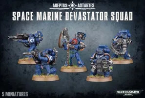 Photo de Warhammer 40k - Space Marine Devastator Squad