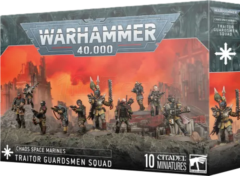 Photo de Warhammer 40k - Space Marine du Chaos Escouade de Gardes Renegats