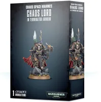 Photo de Warhammer 40k - Space Marine du Chaos Lord en armure Terminator