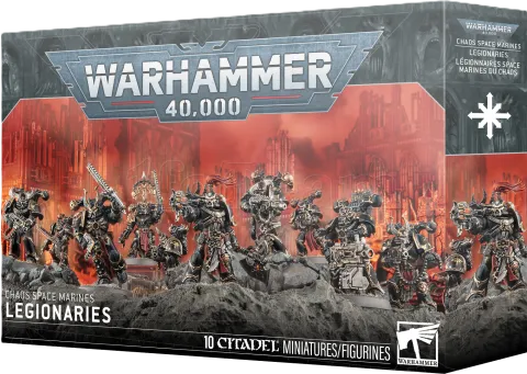 Photo de Warhammer 40k - Space Marine du Chaos Squad / Legionnaires (2025)