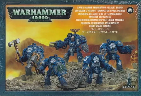 Photo de Warhammer 40k - Space Marine Escouade de Terminator d Assaut