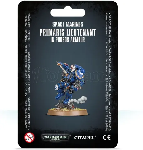 Photo de Warhammer 40k - Space Marine Lieutenant in Reiver Armour