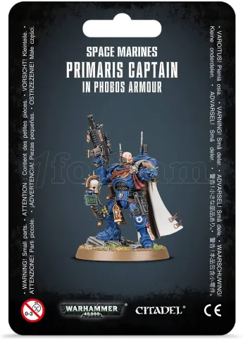 Photo de Warhammer 40k - Space Marine Primaris Captain in Phobos Armour