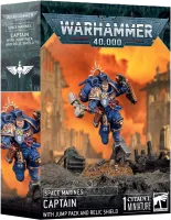 Photo de Warhammer 40k - Space Marines Primaris Capitaine avec Reacteur Dorsal et Bouclier Relique