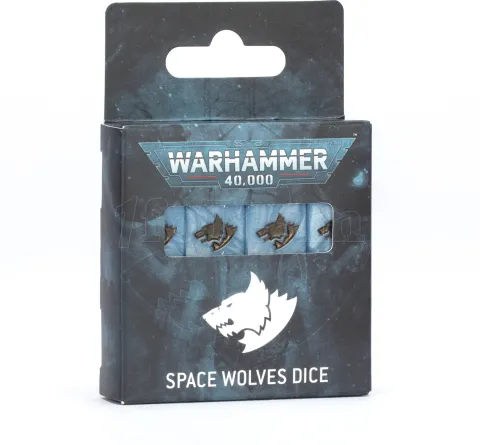 Photo de Warhammer 40k - Space Wolves Dice Set (2025)