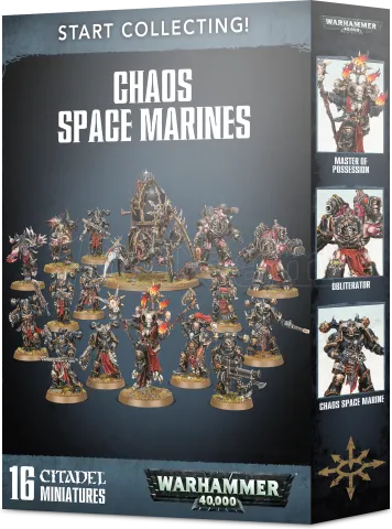 Photo de Warhammer 40k - Start Collecting! Chaos Space Marines 2019
