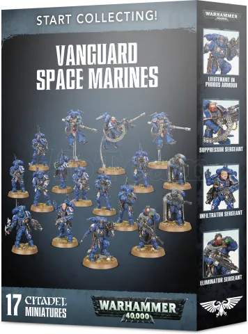 Photo de Warhammer 40k - Start Collecting! Start Collecting! Vanguard Space Marines