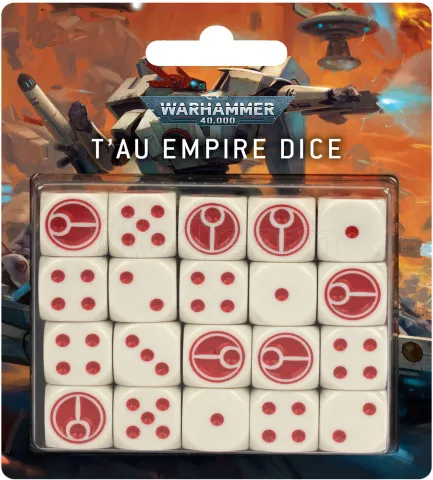 Photo de Warhammer 40k - T'au Empire Dice Set