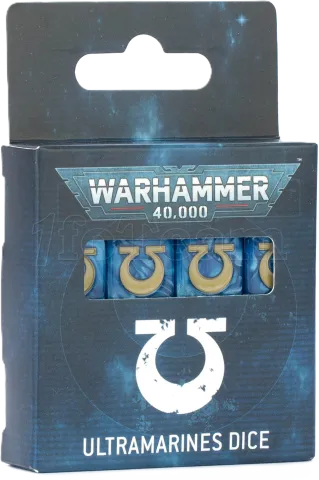 Photo de Warhammer 40k - Ultramarines Dice Set (2025)