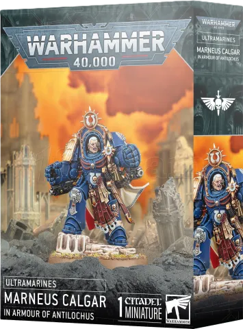 Photo de Warhammer 40k - Ultramarines Marneus Calgar en Armure d'Antilochus