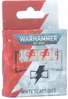 Photo de Warhammer 40k - White Scar Dice Set