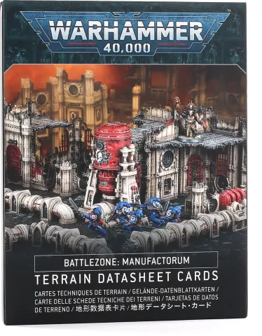Photo de Warhammer 40k - Zone de Bataille Manufactorum : Cartes Techniques de Terrain (Fr)
