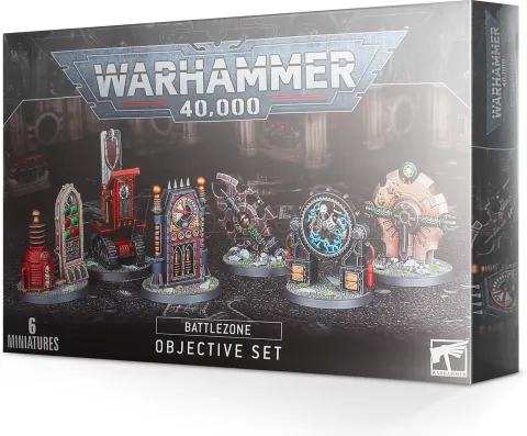 Photo de Warhammer 40k - Zone de Bataille Manufactorum : Set d'Objectifs