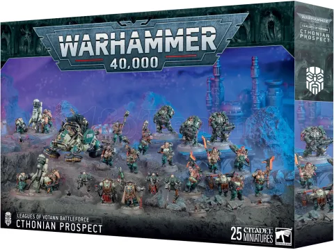 Photo de Warhammer AoS - Battleforce Noel 2025 Leagues Of Votann : Prospection Cthonienne