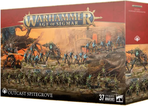 Photo de Warhammer AoS - Battleforce Noel 2025 Sylvaneth : Fielbosquet de Parias