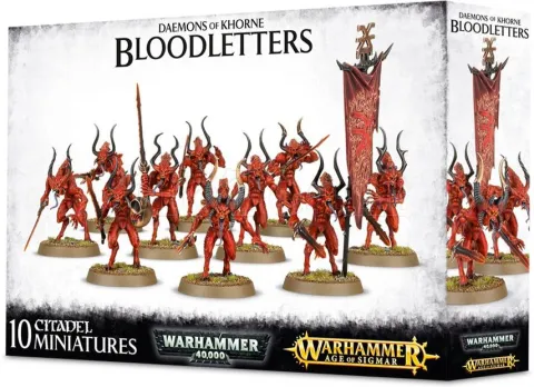 Photo de Warhammer AoS & 40k - Daemons Of Khorne Bloodletters