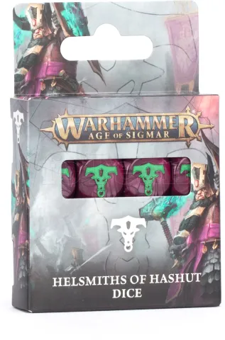 Photo de Warhammer AoS - Forgeruines de Hashut Dice Set (V.4)