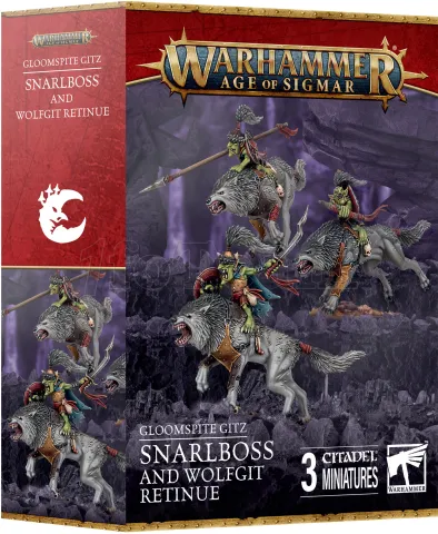 Photo de Warhammer AoS - Gloomspite Gitz Grogneboss et Suite de Vils-Leus