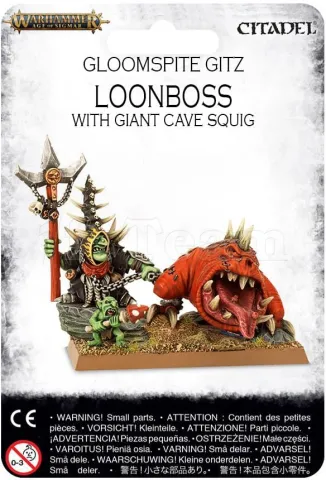 Photo de Warhammer AoS - Gloomspite Gitz Loonboss With Giant Cave Squig