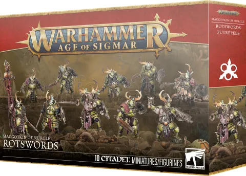 Photo de Warhammer AoS - Maggotkin of Nurgle : Rotswords