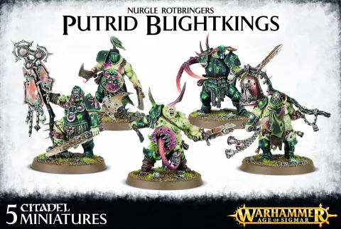 Photo de Warhammer AoS - Nurgle Rotbringers Pesticrates Putrides