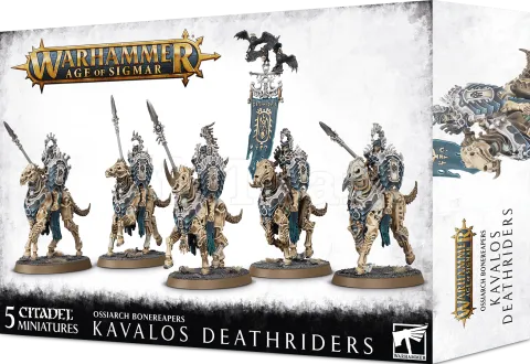 Photo de Warhammer AoS - Ossiarch Bonereapers Kavalos Deathriders