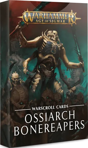Photo de Warhammer AoS  - Ossiarch Bonereapers Warscroll Cards (Vf)