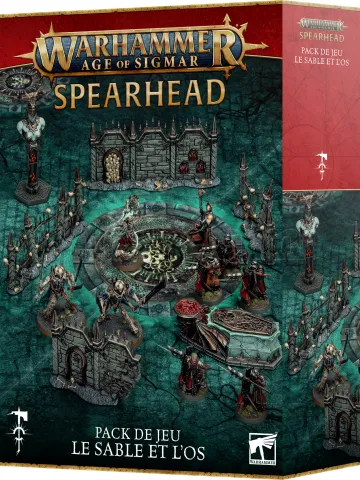 Photo de Warhammer AoS - Sand & Bone Gaming Pack 2025 (Fr)
