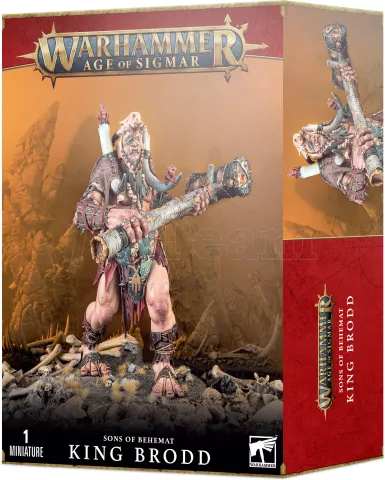 Photo de Warhammer AoS - Sons Of Behemat Le Roi Brodd