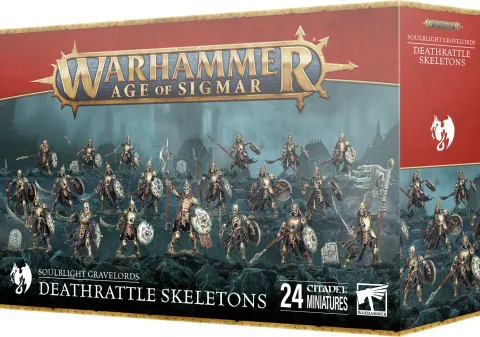 Photo de Warhammer AoS - Soulblight Gravelords Deathrattle Skeletons (2025)