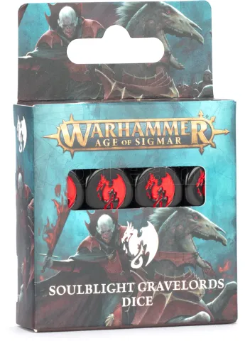 Photo de Warhammer AoS - Soulblight Gravelords Dice Set (V.4)
