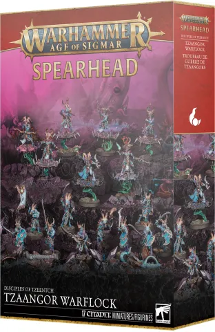 Photo de Warhammer AoS - Spearhead Disciples of Tzeentch : Troupeau de Guerre de Tzaangor