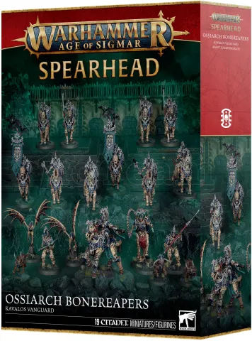 Photo de Warhammer AoS - Spearhead Ossiarch Bonereapers Avant-Guarde Kavalos (2026)