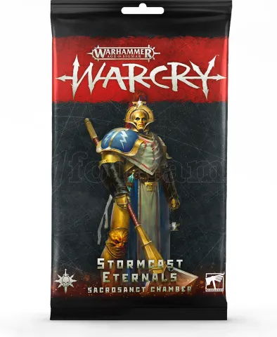 Photo de Warhammer AoS - Warcry : Stormcast Eternals Sancrosanct Chamber Card Pack