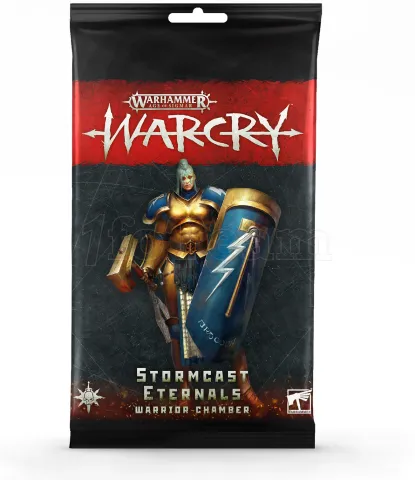 Photo de Warhammer AoS - Warcry : Stormcast Warrior Chamber Card Pack