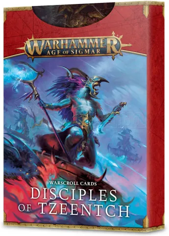 Photo de Warhammer AoS - Warscroll Cards: Disciples of Tzeentch (Fr)