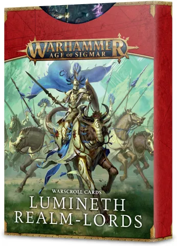 Photo de Warhammer AoS - Warscroll Cards: Lumineth Realm-Lords (Fr)
