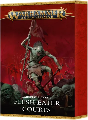 Photo de Warhammer AoS - Warscroll Cards V.4 : Flesh-Eater Courts (Fr)