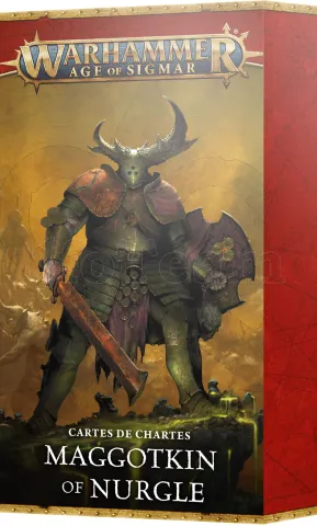 Photo de Warhammer AoS - Warscroll Cards V.4 : Maggotkin of Nurgle (Fr)