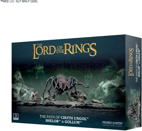 Photo de Warhammer Middle Earth - Le passage de Cirith Ungol : Shelob & Gollum