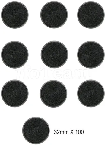 Photo de Warhammer  - Socles Ronds de 32mm (Lot de 100)
