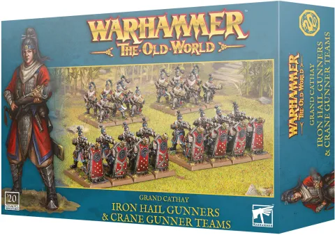 Photo de Warhammer ToW - Grand Cathay Equipes Canon Grue / Fusiliers Grele de Fer