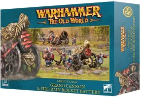 Photo de Warhammer ToW - Grand Cathay Grand Canon et Batterie de Fusées Pluie de Feu
