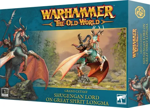 Photo de Warhammer ToW - Grand Cathay Seigneur Shugengan sur le Grand Esprit Longma