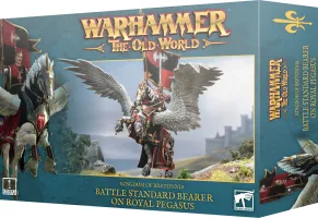 Photo de Warhammer The Old World Games Workshop BATTLE STANDARD ON ROYAL PEGASUS