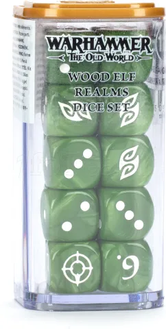 Photo de Warhammer ToW - Royaumes des Elfes Sylvains Set de Dés