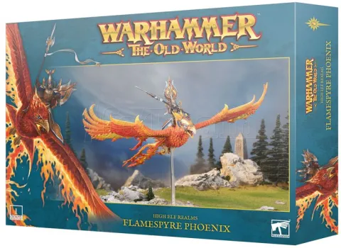 Photo de Warhammer ToW - Royaumes des Hauts Elfes : Phenix Spire de Feu